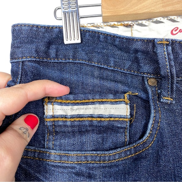 Vans 90’s Customade For You Dark Wash Skinny Straight Leg Skateboarding Jeans - Picture 6 of 14